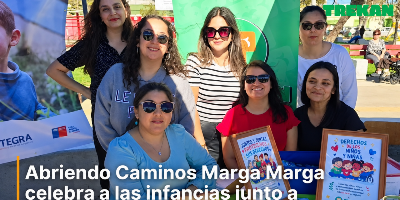 El equipo del Programa Abriendo Caminos Marga Marga participó en una feria organizada por el CECOSF El Retiro de Quilpué